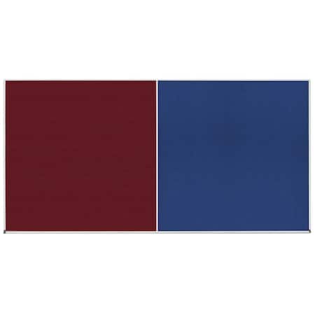 United Visual Products Enclosed Corkboard, 1 Door, 48"x36", 4" Fra UV3416-BRONZE-MEDGRY